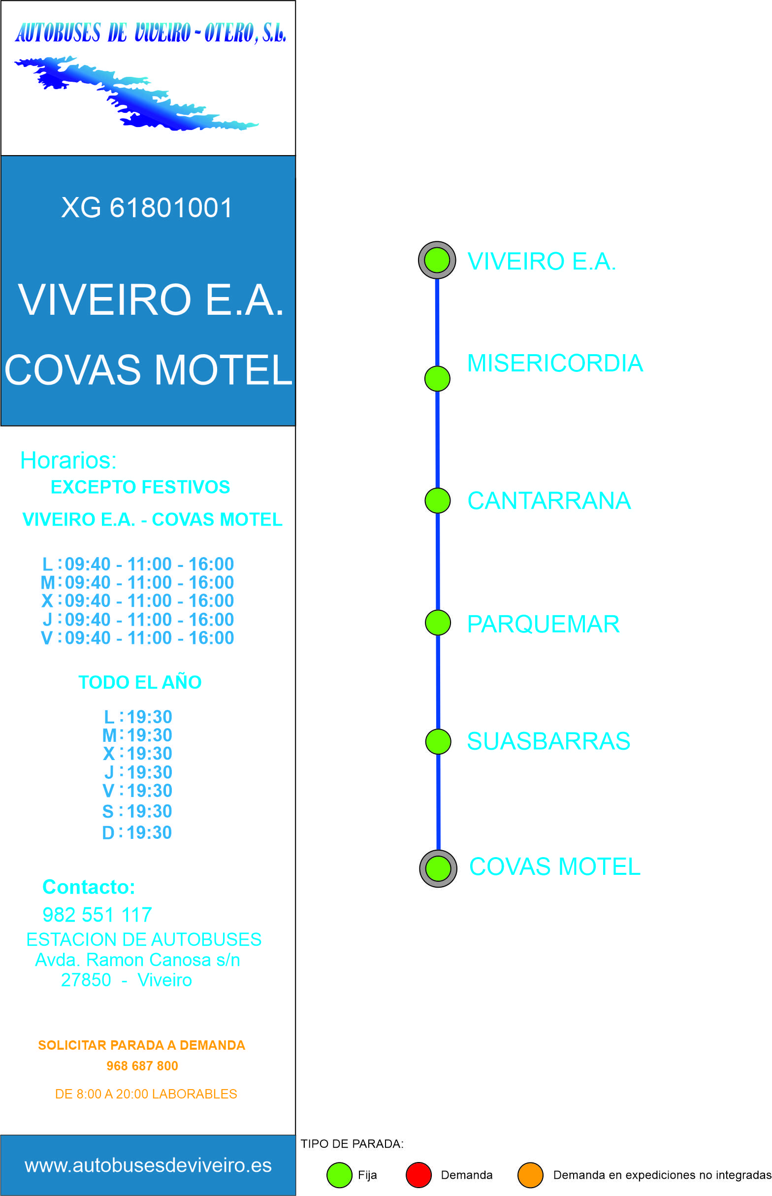 Xg61801001 Viveiro E.A.   Covas Motel