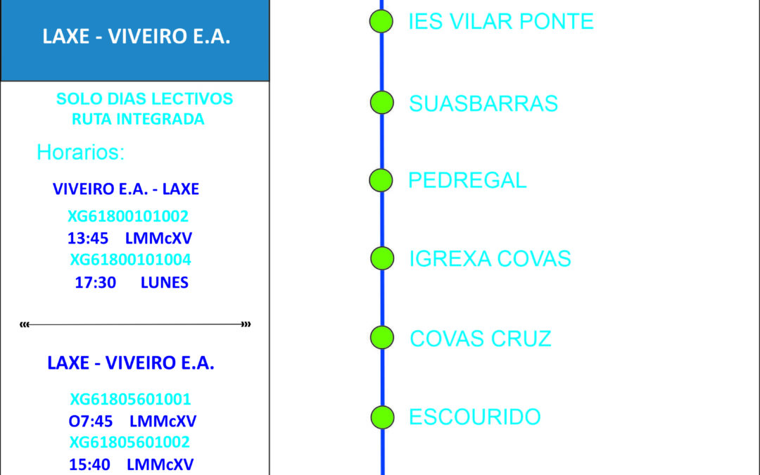 LAXE – VIVEIRO E.A
