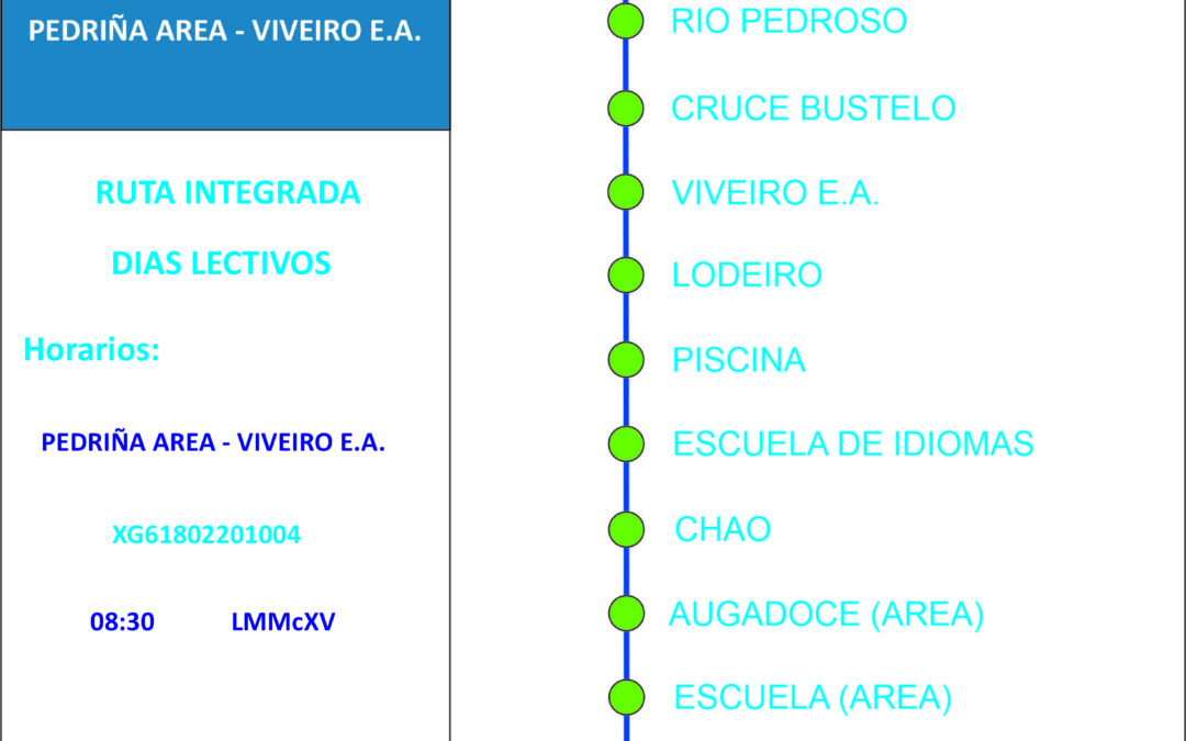 PEDRIÑA AREA  – VIVEIRO E.A