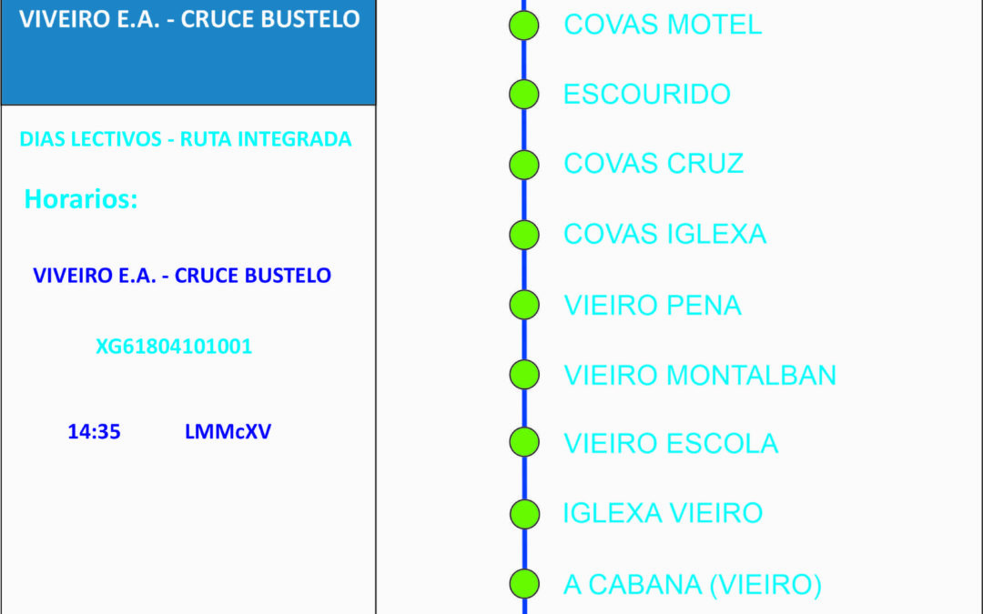 VIVEIRO E.A – CRUCE BUSTELO