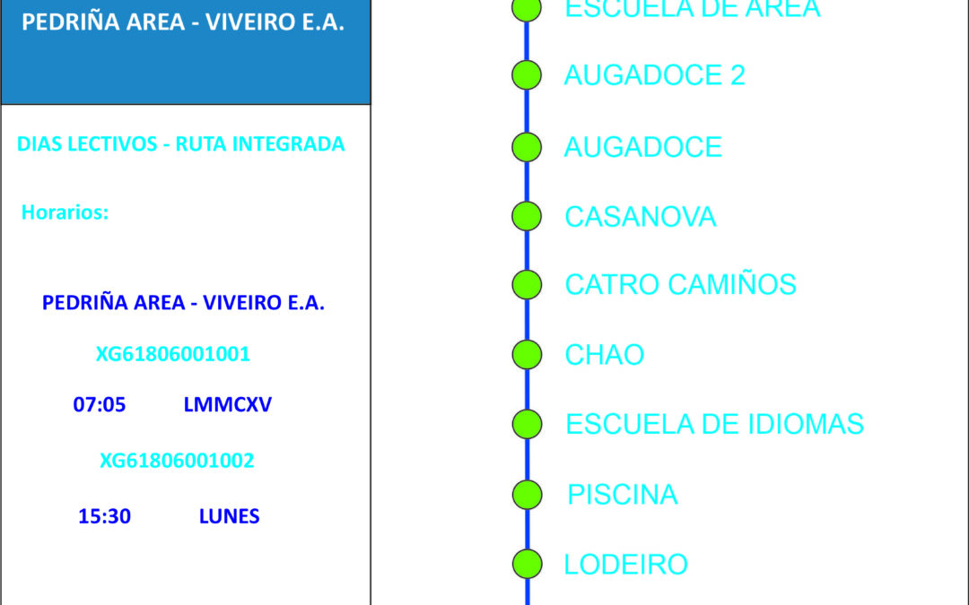 PEDRIÑA AREA – VIVEIRO E.A